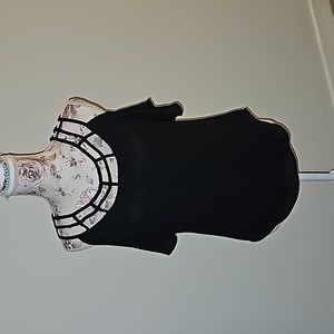 MNK black Sheer Sexy Top Size M